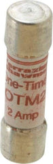 Ferraz Shawmut - 250 VAC, 2 Amp, Fast-Acting General Purpose Fuse - Clip Mount, 1-1/2" OAL, 10 at AC kA Rating, 13/32" Diam - Strong Tooling