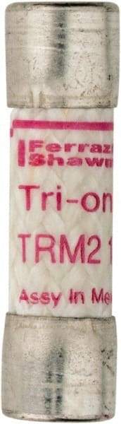 Ferraz Shawmut - 250 VAC, 2.25 Amp, Time Delay General Purpose Fuse - Clip Mount, 1-1/2" OAL, 10 at AC kA Rating, 13/32" Diam - Strong Tooling