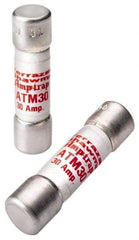 Ferraz Shawmut - 600 VAC/VDC, 0.2 Amp, Fast-Acting General Purpose Fuse - Clip Mount, 1-1/2" OAL, 100 at AC/DC kA Rating, 13/32" Diam - Strong Tooling