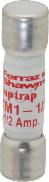 Ferraz Shawmut - 600 VAC/VDC, 1.5 Amp, Fast-Acting General Purpose Fuse - Clip Mount, 1-1/2" OAL, 100 at AC/DC kA Rating, 13/32" Diam - Strong Tooling