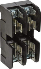 Ferraz Shawmut - 2 Pole, 10 to 14 AWG, 600 VAC/VDC, 30 Amp, DIN Rail Mount, Screw Mount Fuse Block - 13/32 Inch Diameter x 1-1/2 Inch Fuse Length, 3.04 Inch Long x 1.6 Inch Wide x 1.31 Inch High Block - Strong Tooling