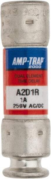 Ferraz Shawmut - 250 VAC/VDC, 1 Amp, Time Delay General Purpose Fuse - Clip Mount, 51mm OAL, 100 at DC, 200 at AC kA Rating, 9/16" Diam - Strong Tooling