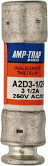 Ferraz Shawmut - 250 VAC/VDC, 3.5 Amp, Time Delay General Purpose Fuse - Clip Mount, 51mm OAL, 100 at DC, 200 at AC kA Rating, 9/16" Diam - Strong Tooling