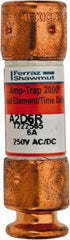 Ferraz Shawmut - 250 VAC/VDC, 6 Amp, Time Delay General Purpose Fuse - Clip Mount, 51mm OAL, 100 at DC, 200 at AC kA Rating, 9/16" Diam - Strong Tooling