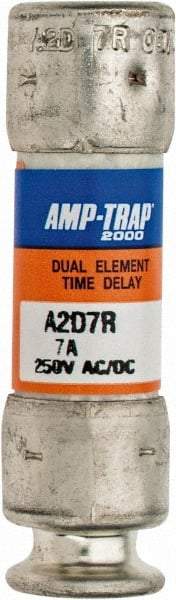 Ferraz Shawmut - 250 VAC/VDC, 7 Amp, Time Delay General Purpose Fuse - Clip Mount, 51mm OAL, 100 at DC, 200 at AC kA Rating, 9/16" Diam - Strong Tooling