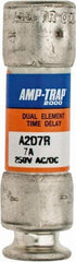 Ferraz Shawmut - 250 VAC/VDC, 7 Amp, Time Delay General Purpose Fuse - Clip Mount, 51mm OAL, 100 at DC, 200 at AC kA Rating, 9/16" Diam - Strong Tooling