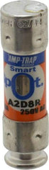 Ferraz Shawmut - 250 VAC/VDC, 8 Amp, Time Delay General Purpose Fuse - Clip Mount, 51mm OAL, 100 at DC, 200 at AC kA Rating, 9/16" Diam - Strong Tooling