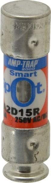 Ferraz Shawmut - 250 VAC/VDC, 15 Amp, Time Delay General Purpose Fuse - Clip Mount, 51mm OAL, 100 at DC, 200 at AC kA Rating, 9/16" Diam - Strong Tooling