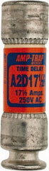 Ferraz Shawmut - 250 VAC/VDC, 17.5 Amp, Time Delay General Purpose Fuse - Clip Mount, 51mm OAL, 100 at DC, 200 at AC kA Rating, 9/16" Diam - Strong Tooling