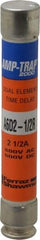 Ferraz Shawmut - 600 VAC/VDC, 2.5 Amp, Time Delay General Purpose Fuse - Clip Mount, 127mm OAL, 100 at DC, 200 at AC kA Rating, 13/16" Diam - Strong Tooling