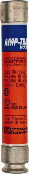 Ferraz Shawmut - 600 VAC/VDC, 4 Amp, Time Delay General Purpose Fuse - Clip Mount, 127mm OAL, 100 at DC, 200 at AC kA Rating, 13/16" Diam - Strong Tooling