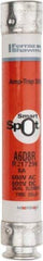 Ferraz Shawmut - 600 VAC/VDC, 8 Amp, Time Delay General Purpose Fuse - Clip Mount, 127mm OAL, 100 at DC, 200 at AC kA Rating, 13/16" Diam - Strong Tooling