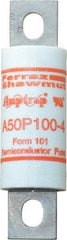 Ferraz Shawmut - 450 VDC, 500 VAC, 100 Amp, Fast-Acting Semiconductor/High Speed Fuse - Bolt-on Mount, 3-5/8" OAL, 100 at AC, 79 at DC kA Rating, 1" Diam - Strong Tooling