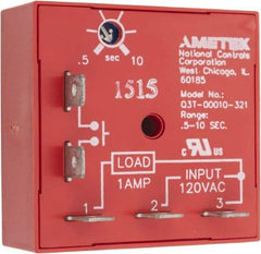 NCC - 5 Pin, Time Delay Relay - 1 at Resistive or Inductive Load Contact Amp, 120 VAC, On Board Trimpot - Strong Tooling