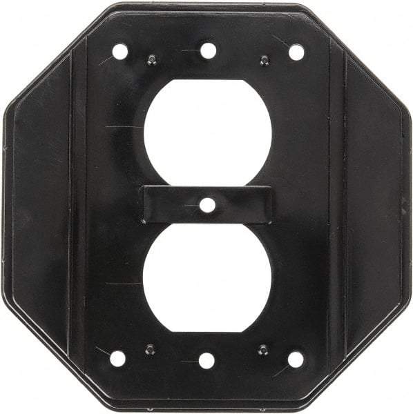 Intermatic - Electrical Outlet Box Aluminum Duplex Insert - Includes (1) Insert - Strong Tooling