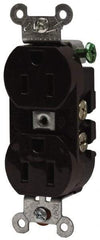 Hubbell Wiring Device-Kellems - Straight Blade Receptacles   Receptacle Type: Duplex Receptacle    Grade: Specification - Strong Tooling