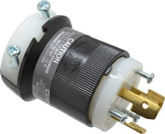 Hubbell Wiring Device-Kellems - 125/250 VAC, 30 Amp, NonNEMA Configuration, Industrial Grade, Ungrounded Plug - 1 Phase, 3 Poles, IP20, 0.36 to 0.93 Inch Cord Diameter - Strong Tooling