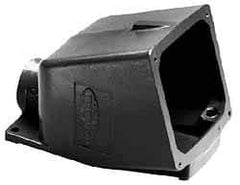 Hubbell Wiring Device-Kellems - 100 Amp, 2 Inch Hub Size, Cast Aluminum Pin and Sleeve Angle Back Box - IP67, 15° Box Angle - Strong Tooling