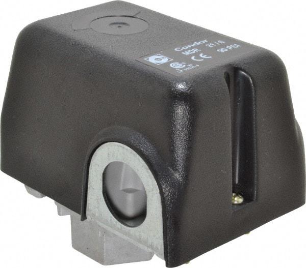 ACI - DP, 20 to 40 psi, Air Compressor Pressure and Level Switch - 1/2 (Conduit Fitting), 1/4 (Pressure), 7/8 Inch (Conduit Opening) Connector, Screw Terminal, For Use with ACI Controls Motors - Strong Tooling