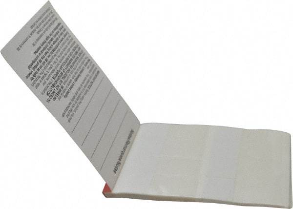 3M - 120 Label, 3/4 Inch Long x 1-3/4 Inch Wide, Write On Book - White Background, Self Laminated - Strong Tooling