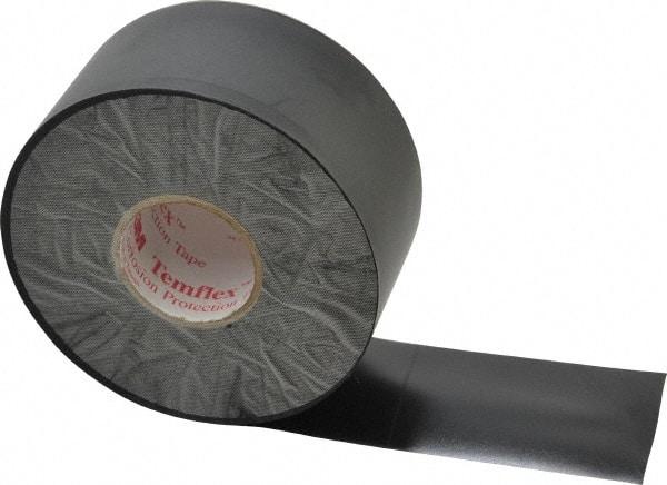 3M - 2" x 100', Black Vinyl Electrical Tape - Series 1100, 10 mil Thick, 25 Lb./Inch Tensile Strength - Strong Tooling