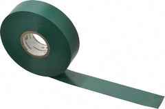 3M - 3/4" x 66', Green Vinyl Electrical Tape - Series 35, 7 mil Thick, 1,250 V/mil Dielectric Strength, 17 Lb./Inch Tensile Strength - Strong Tooling