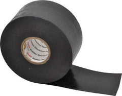 3M - 1-1/2" x 15', Black Rubber Electrical Tape - Series 2242, 30 mil Thick, 750 V/mil Dielectric Strength, 7.5 Lb./Inch Tensile Strength - Strong Tooling