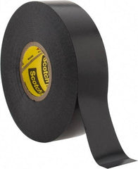 3M - 3/4" x 110', Black Vinyl Electrical Tape - Series 33, 7 mil Thick, Over 1000 V/mil Dielectric Strength, 17 Lb./Inch Tensile Strength - Strong Tooling