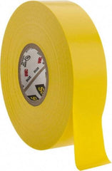 3M - 3/4" x 66', Yellow Vinyl Electrical Tape - Series 35, 7 mil Thick, 1,250 V/mil Dielectric Strength, 17 Lb./Inch Tensile Strength - Strong Tooling