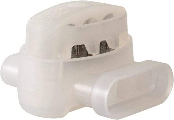 3M - 22 to 14 AWG, White, IDC, Pigtail Quick Splice Connector - 2 to 3 Wires - Strong Tooling