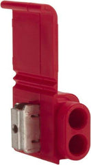 3M - 22 to 16 AWG, Red, IDC, Pigtail Quick Splice Connector - 2 to 3 Wires - Strong Tooling