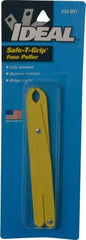 Ideal - 5 Inch Long, Glass Filled Polypropylene, Insulated Fuse Puller - For Use with 250 Volt 9/32 Inch to 1/2 Inch Diameter Fuses, Cartridge Fuses - Strong Tooling