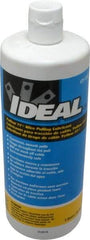 Ideal - 1 Quart Squeeze Bottle, Yellow Wire Pulling Lubricant Gel - 40 to 120°F, RoHS Compliant, UL Listed - Strong Tooling