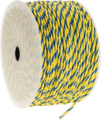 Ideal - 1,000 Ft. Long, 125 Lb. Load, Polypropylene Rope - 1/4 Inch Diameter, 1,125 Lb. Breaking Strength - Strong Tooling