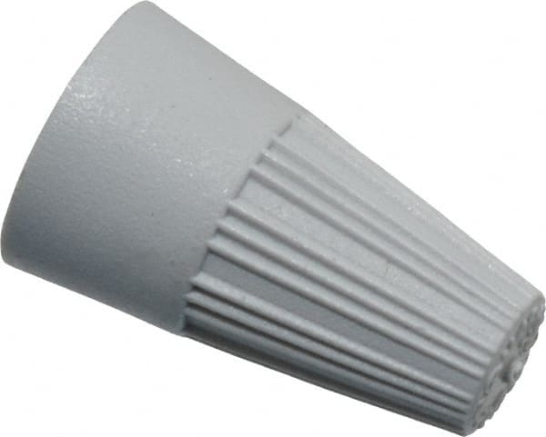 Thomas & Betts - 1, 22 + & 1, 20 to 2, 16 AWG, 300 Volt, Corrosion Resistant, Standard Twist on Wire Connector - Gray - Strong Tooling