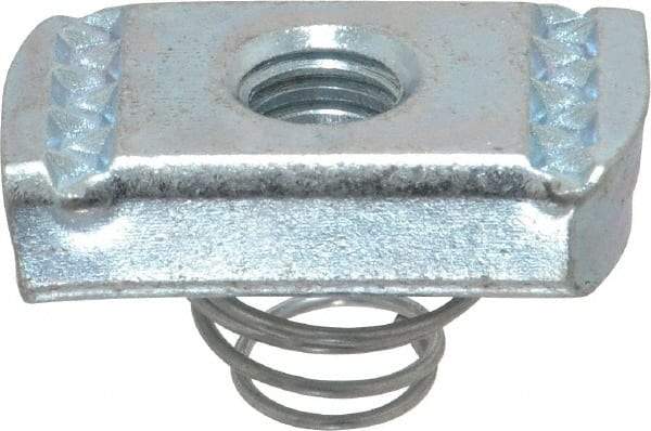 Thomas & Betts - Steel Short Spring Strut Nut - 3/8" Bolt, Used with Thomas & Betts Channel Type B Only - Strong Tooling