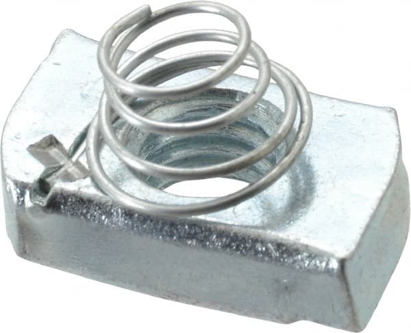 Thomas & Betts - Steel Short Spring Strut Nut - 1/2" Bolt, Used with Thomas & Betts Channel Type B Only - Strong Tooling