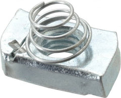 Thomas & Betts - Steel Short Spring Strut Nut - 1/2" Bolt, Used with Thomas & Betts Channel Type B Only - Strong Tooling