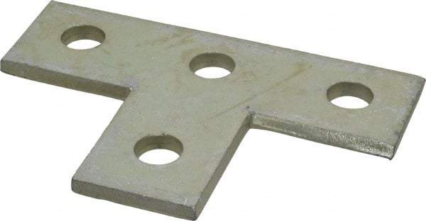 Thomas & Betts - Zinc Dichromate Steel Flat Plate Strut Fitting - Used with Joining Metal Framing Channel & Strut - Strong Tooling