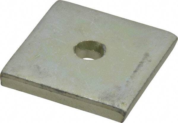 Thomas & Betts - Steel Square Strut Washer - 1/4" Bolt, Used with Thomas & Betts Channels & Strut - Strong Tooling