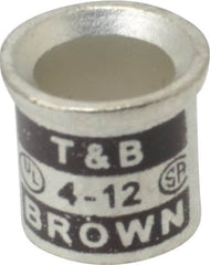 Thomas & Betts - (3) 8 to (1) 4 with (2) 10 AWG Bullet Connector - Brown Insulation - Strong Tooling