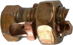 Thomas & Betts - 10 to 8 AWG, Copper Wire Compatible, Copper Alloy, Hex Split Bolt Connector - 25/32" OAL, 3/8" Head Width, 1/2" Base Width - Strong Tooling