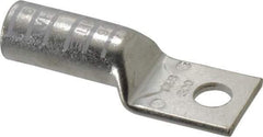 Thomas & Betts - 300 kcmil Wire Noninsulated Compression Connection Square Ring Terminal - 1/2" Stud, 3-1/2" OAL x 1-1/4" Wide, Tin Plated Copper Contact - Strong Tooling