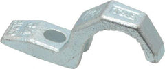 Thomas & Betts - 3/4" Pipe, Steel, Hot Dipped Galvanized" Pipe or Conduit Strap - 1/4" Bolt, 1 Mounting Hole - Strong Tooling