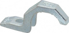 Thomas & Betts - 1" Pipe, Steel, Hot Dipped Galvanized" Pipe or Conduit Strap - 1/4" Bolt, 1 Mounting Hole - Strong Tooling