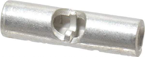 Thomas & Betts - 16 to 14 AWG Compatible, Noninsulated, Crimp-On Butt Splice Terminal - 2 Wire Entries, Copper Contacts, Tin Contact Plating, 0.62" OAL, Blue - Strong Tooling