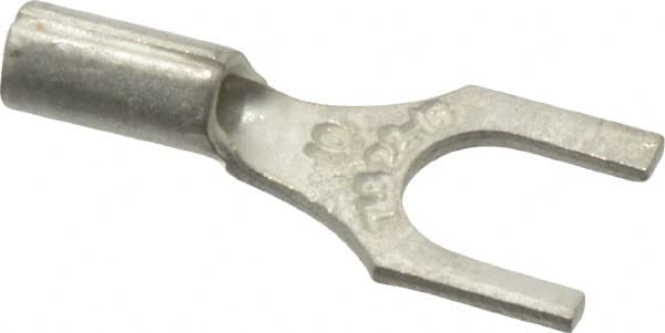 Thomas & Betts - #10 Stud, 22 to 16 AWG Compatible, Noninsulated, Crimp Connection, Standard Fork Terminal - Strong Tooling