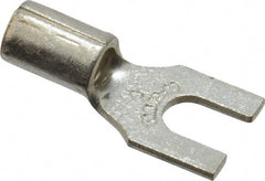 Thomas & Betts - #8 Stud, 12 to 10 AWG Compatible, Noninsulated, Crimp Connection, Standard Fork Terminal - Strong Tooling