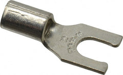 Thomas & Betts - #10 Stud, 12 to 10 AWG Compatible, Noninsulated, Crimp Connection, Locking Fork Terminal - Strong Tooling