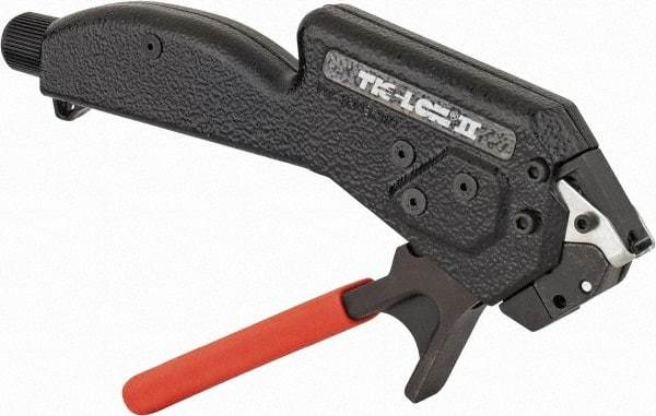 Thomas & Betts - 0 to 1/4 Inch Wide, Up to 250 Lb. Tensile Strength, Stainless Steel Cable Tie Installation Tool - Automatic Actuation, RoHS Compliant - Strong Tooling